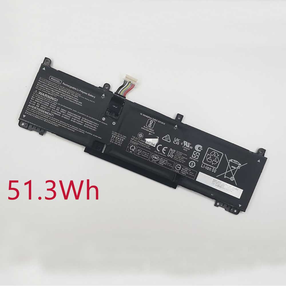 11.4V 51.3Wh RH03XL Laptop Battery for HP ProBook 430 440 445 450 630 640 650 G8
