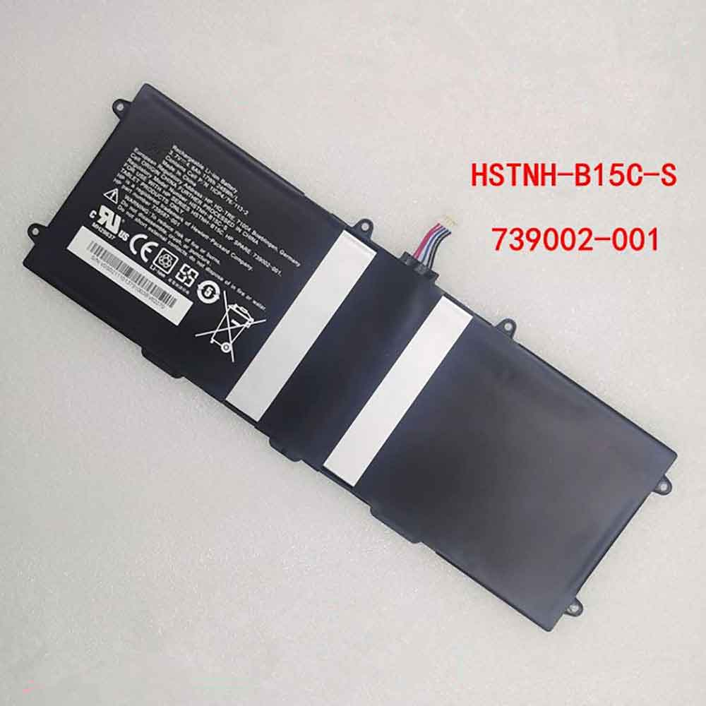 3.7V 4.6Ah 17Wh HSTNH-B15C-S Laptop Battery for HP 739002-001 739587-001