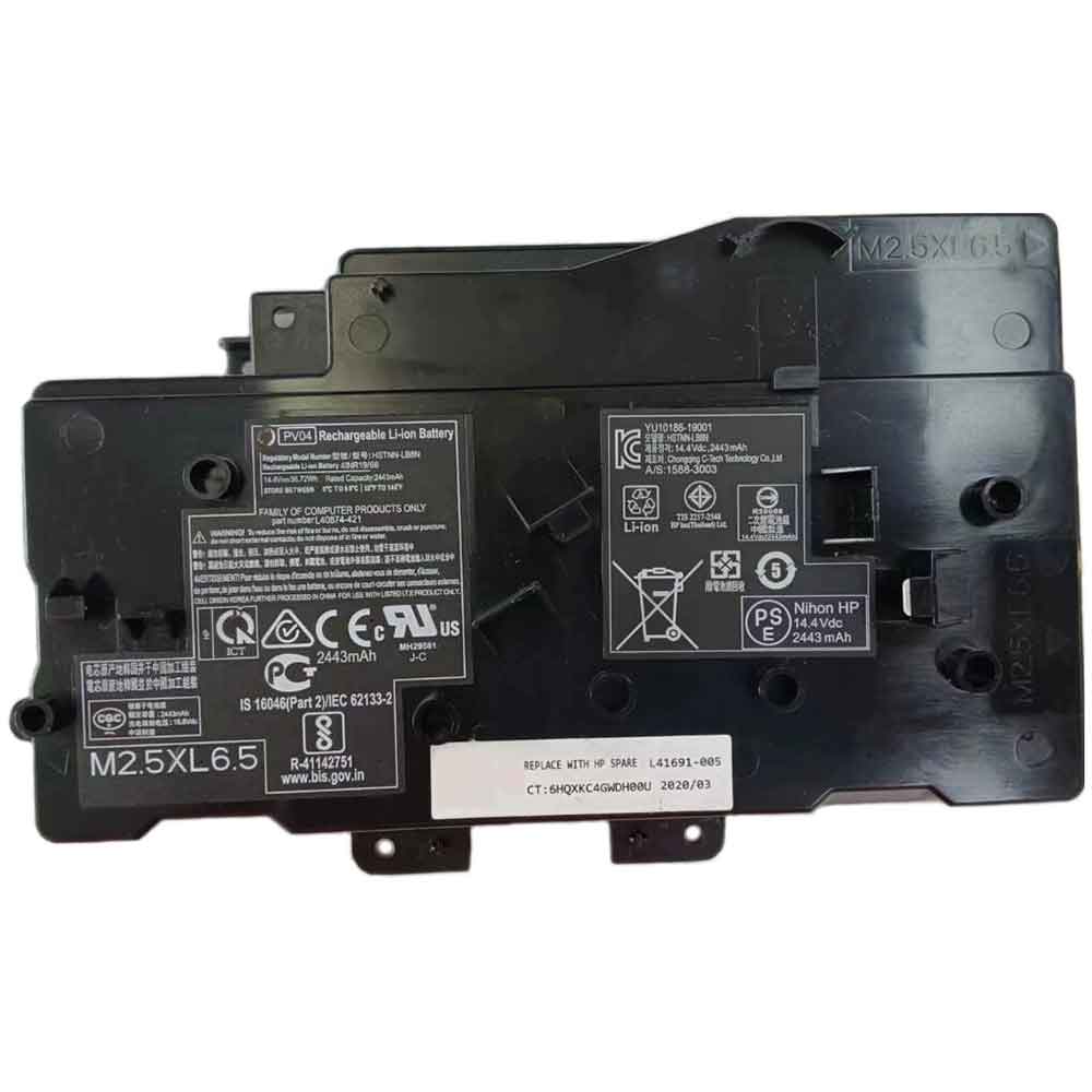 14.4V 2443mAh PV04 Laptop Battery for HP PV04 HSTNN-LB8N