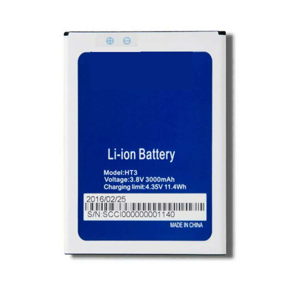 3.8V/4.35V 3000mAh/11.4WH HT3 Smartphone Battery for Homtom HT3 / HT3 Pro