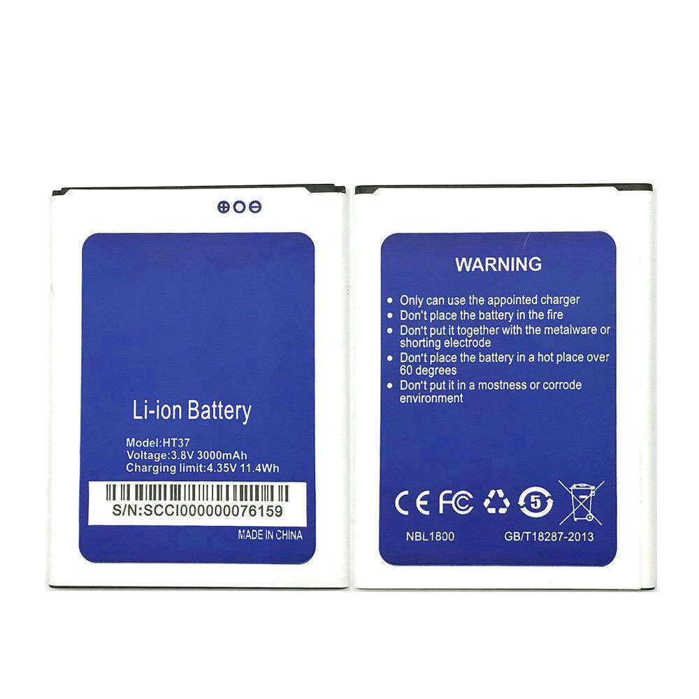 3.8V/4.35V 3000mAh/11.4WH HT37 Smartphone Battery for HOMTOM HT37