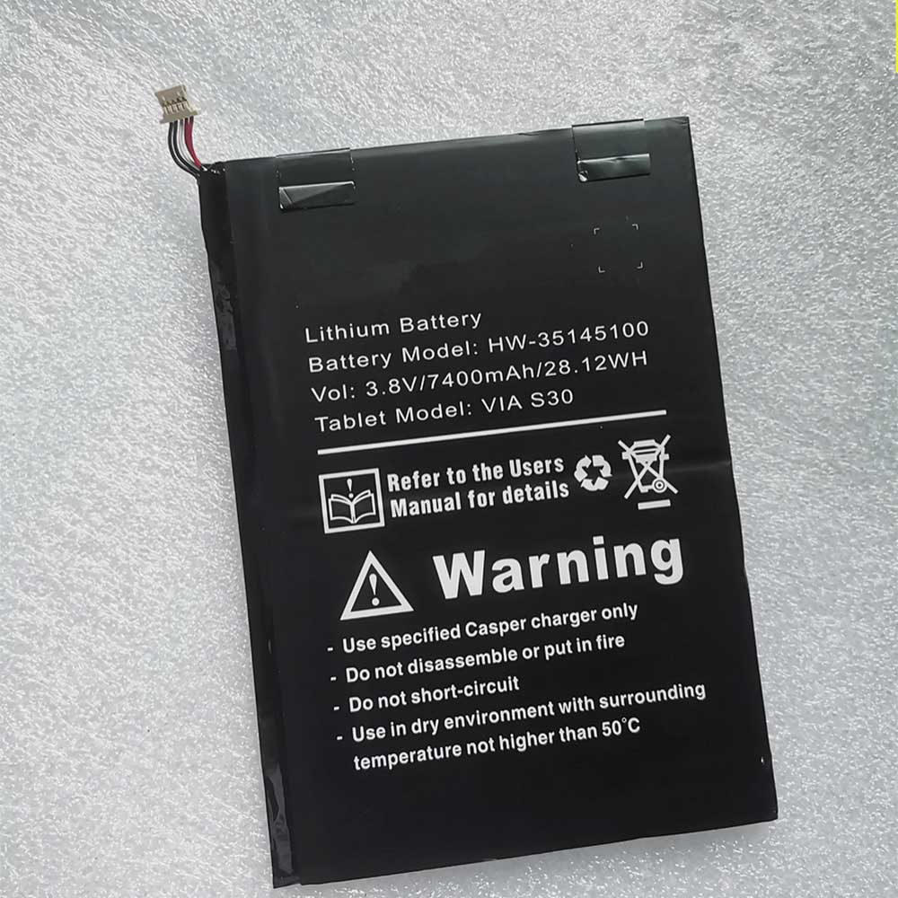 3.8V 7400mAh HW-35145100 Tablet Battery for Casper VIA S30