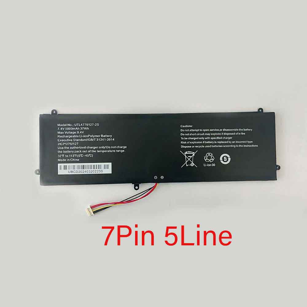 7.4V 5000mAh NV-4774126-2S Laptop Battery for Hyundai E466113 HT14CCIC44EGP