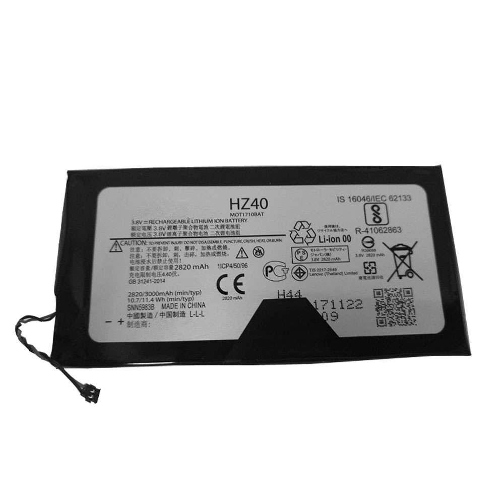 3.8V/4.4V 3000mah/11.4Wh HZ40 Smartphone Battery for Motorola Moto Z2 Play XT1710 XT1710-01 XT1710-08