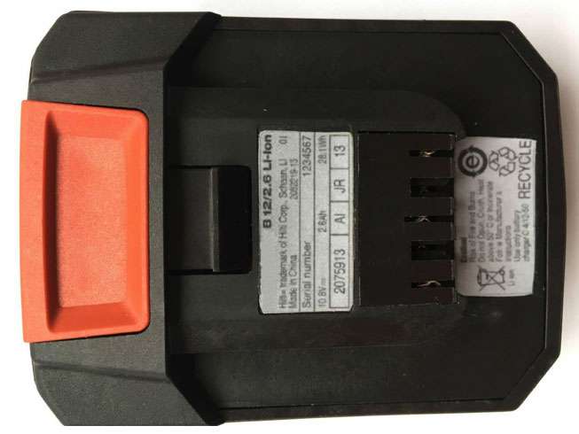 10.8 V 2.6 Ah Hilti 2077977 Replacement Battery