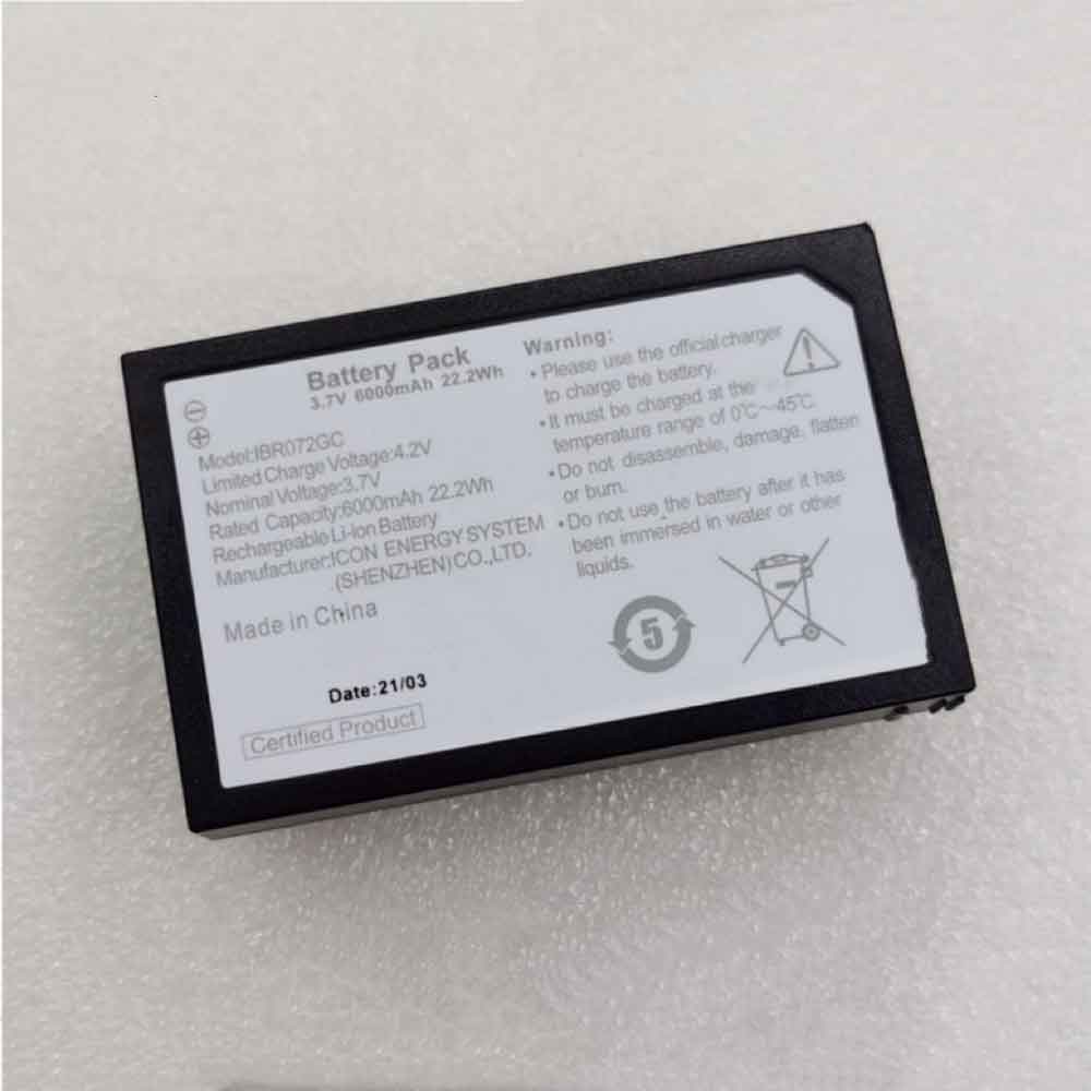 3.7V 6000mAh IBR072GC Bluetooth Speakers Battery for Kami IBR072GC AD201-1 IBR072GA