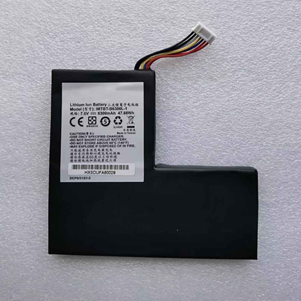7.6V 6300mAh IMTBT-B6300L-1 Laptop Battery for ADLink IMTBT-B6300L-1