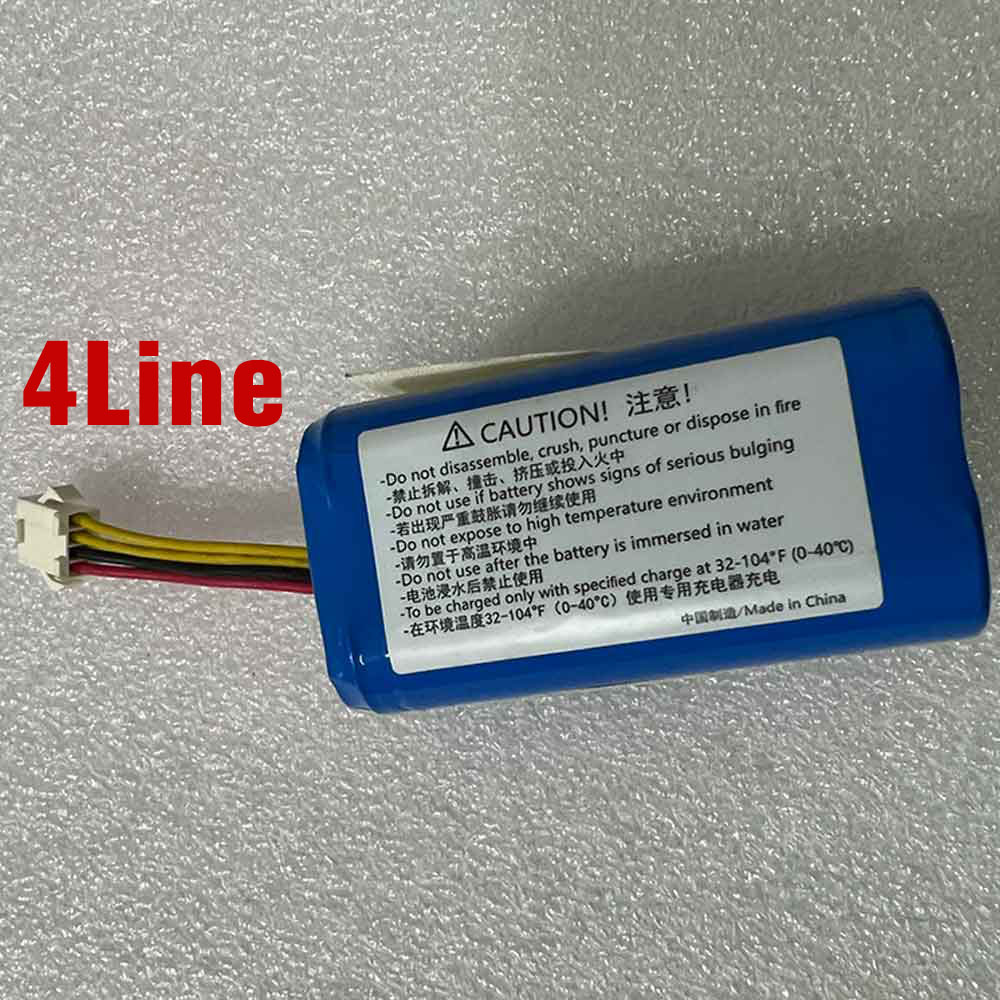 14.8V 2600mAh INR18650 Vacuum Robot Battery for Ecovacs INR18650