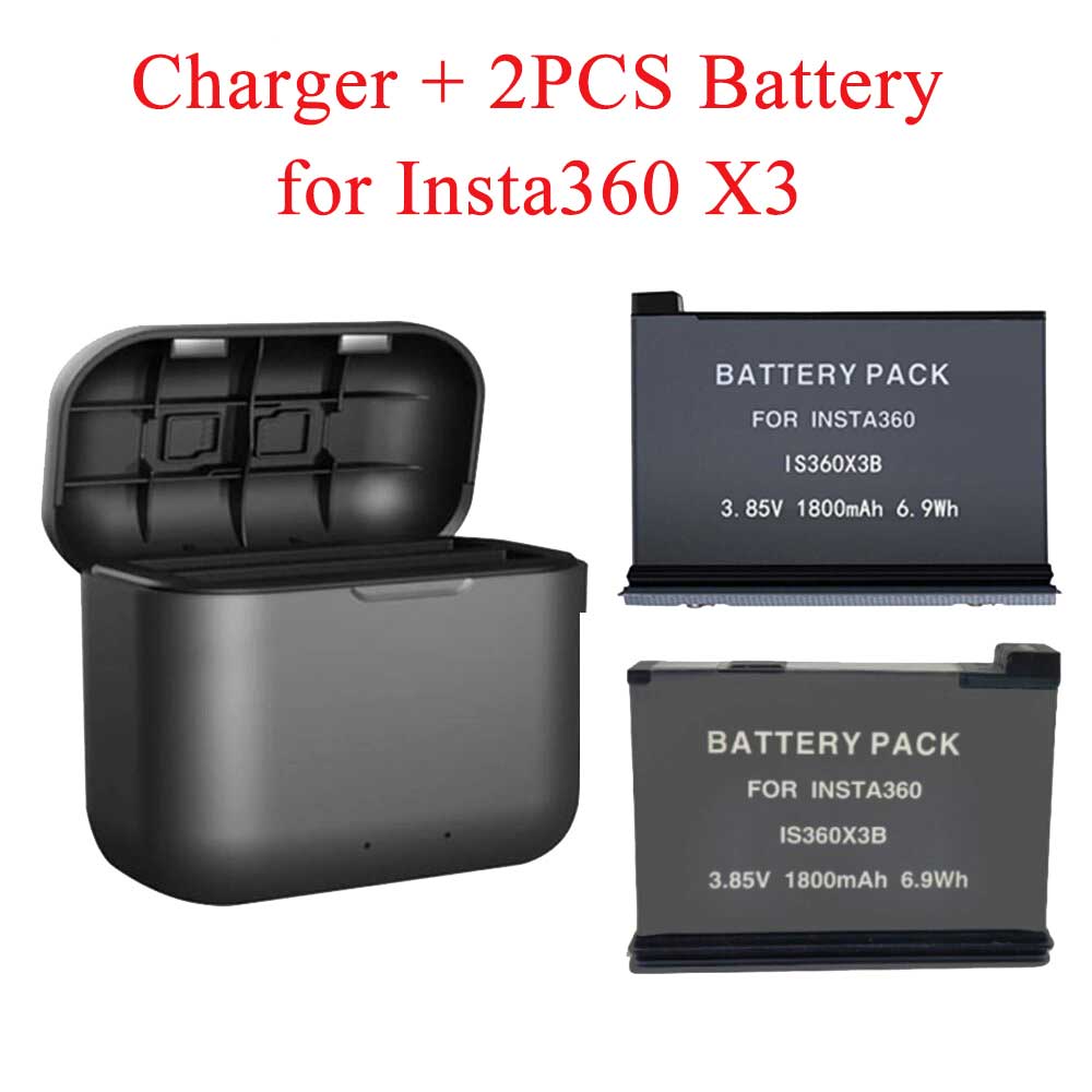 3.85V 1800mAh S360X3B Camera Battery for Insta360 X3
