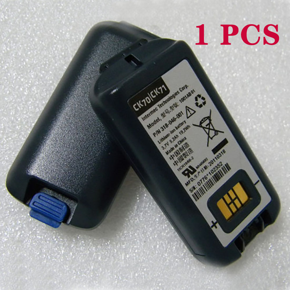 3.7V-5.2Ah/18.2WH
 3000mAh 1001AB01 Laptop Battery for Intermec CK70 CK71 
