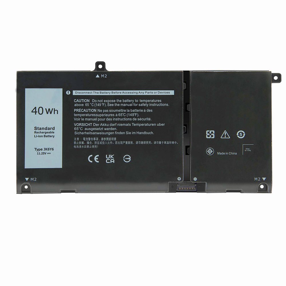 11.25V 40Wh JK6Y6 Laptop Battery for Dell Latitude 3410 3510 Vostro 5300 5401 5402 5501 5502 C5KG6
