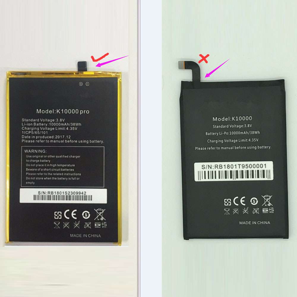 Oukitel p6 Pro battery
