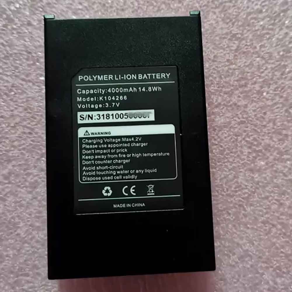 3.7V 4000mAh Other K104266 EMP5500 PDA Replacement Battery