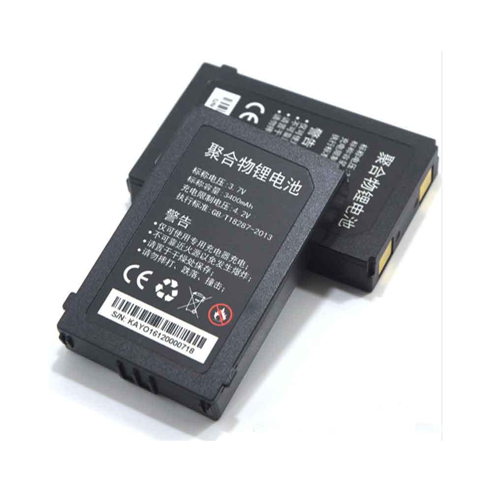 3.7V 3400mAh K86 Barcode Scanners Battery for Geenk S5