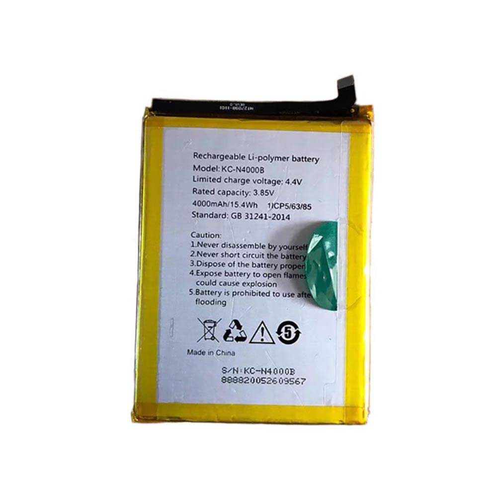 3.85V 4000mAh KC-N4000B Smartphone Battery for Oukitel C22