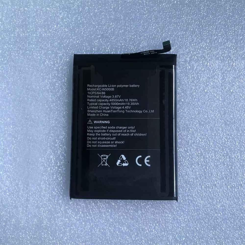 3.87V 4850mAh KC-N5000B Smartphone Battery for Oukitel KC-N5000B