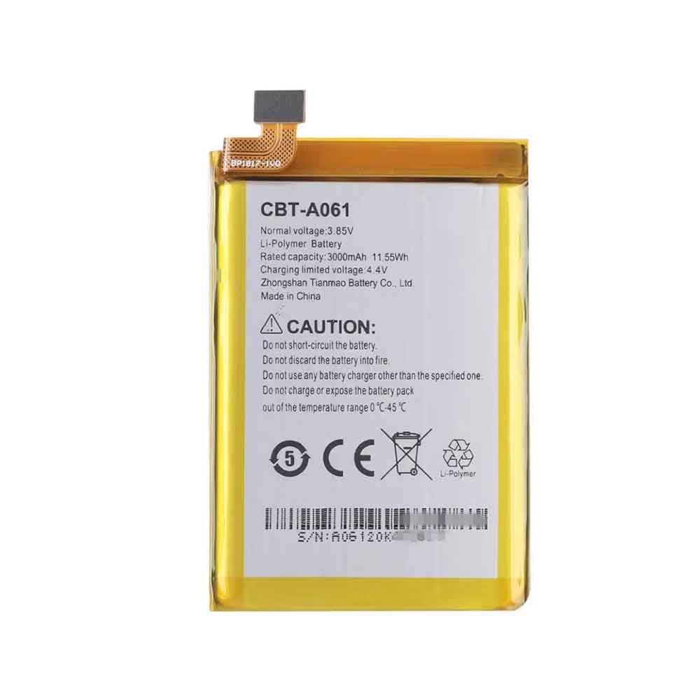 3.85V 3000mAh CBT-A061 Smartphone Battery for KingKong Mini 2
