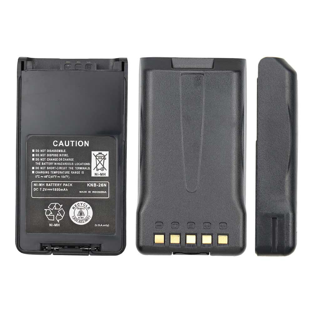 7.2V 1800mAh KNB-26N Radio Communication Battery for Kenwood TK-2140 TK-3140 TK-2148 TK-3148 TK-2160