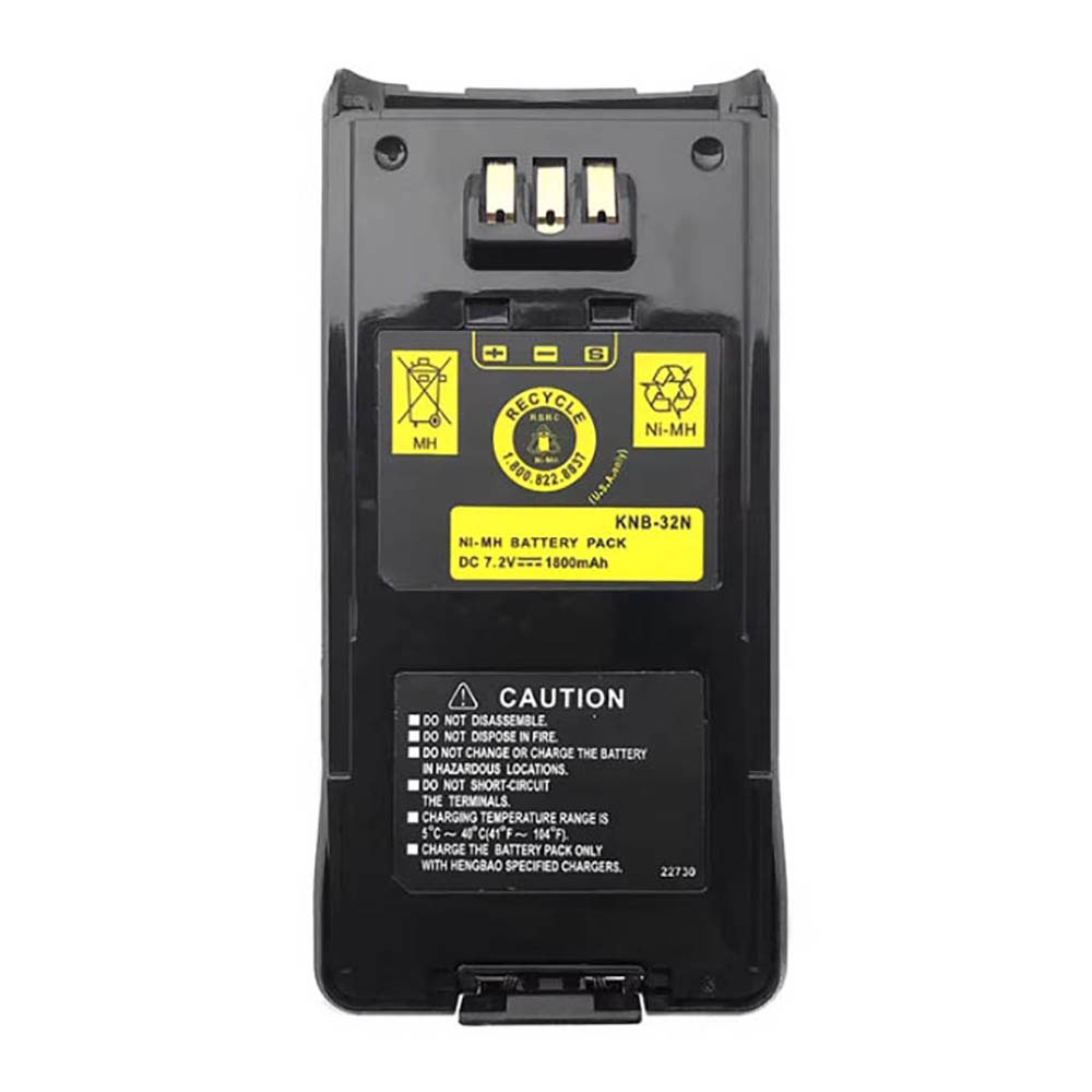 7.2V 1800mAh KNB-32N Radio Communication Battery for Kenwood TK-3185 TK-2180 TK-3180