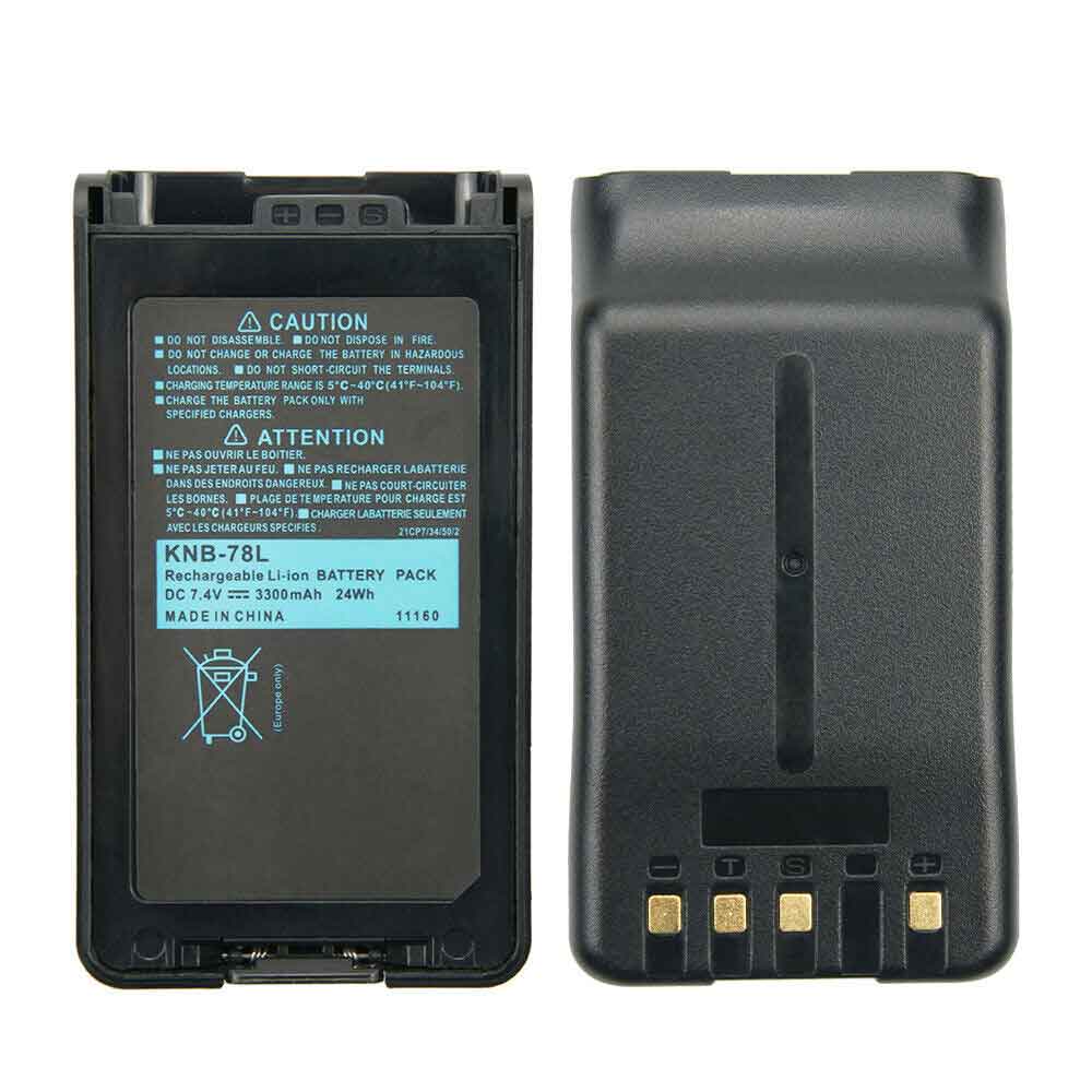 7.4V 3300mAh KNB-78L Radio Communication Battery for Kenwood KNB-24L KNB-35L KNB-55L KNB-56N