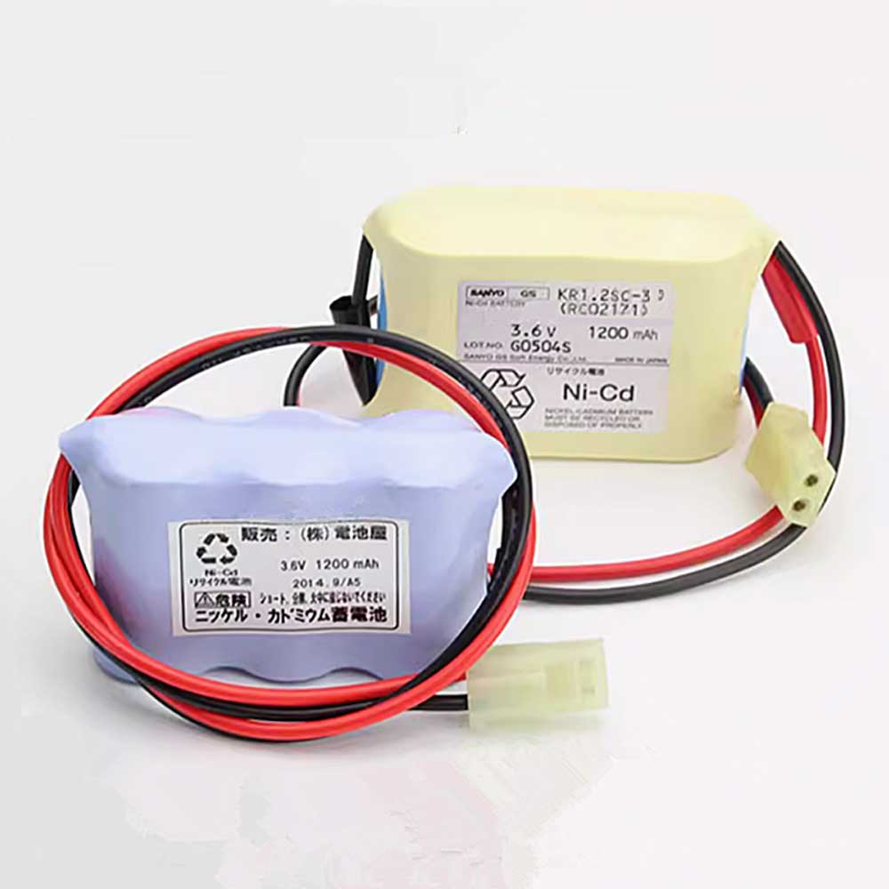 3.6V 1200mAh/4.32Wh KR1.2SCH-3(RC03911) PLC Battery for Sanyo KR1.2SCH-3(RC03911)