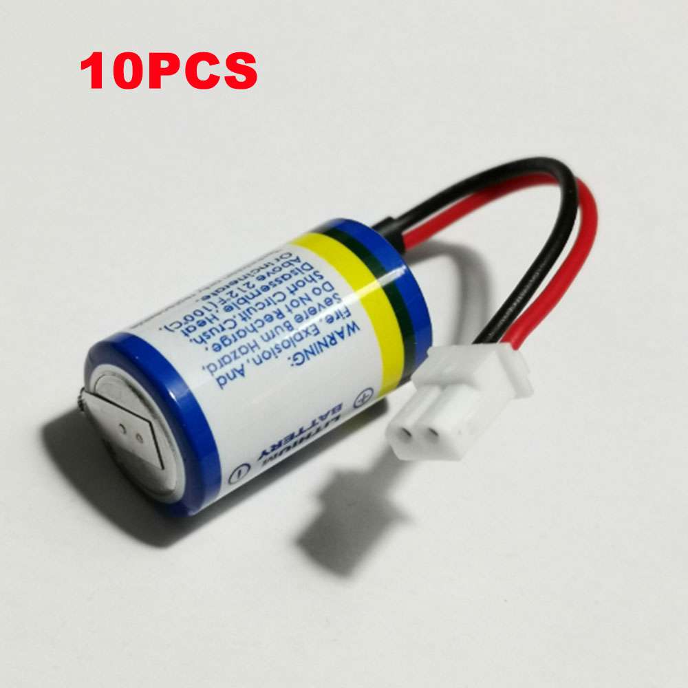 3.6V 1200MAH (10PCS)Delta programming DVP-32EH DVP-80EH PLC Replacement Battery