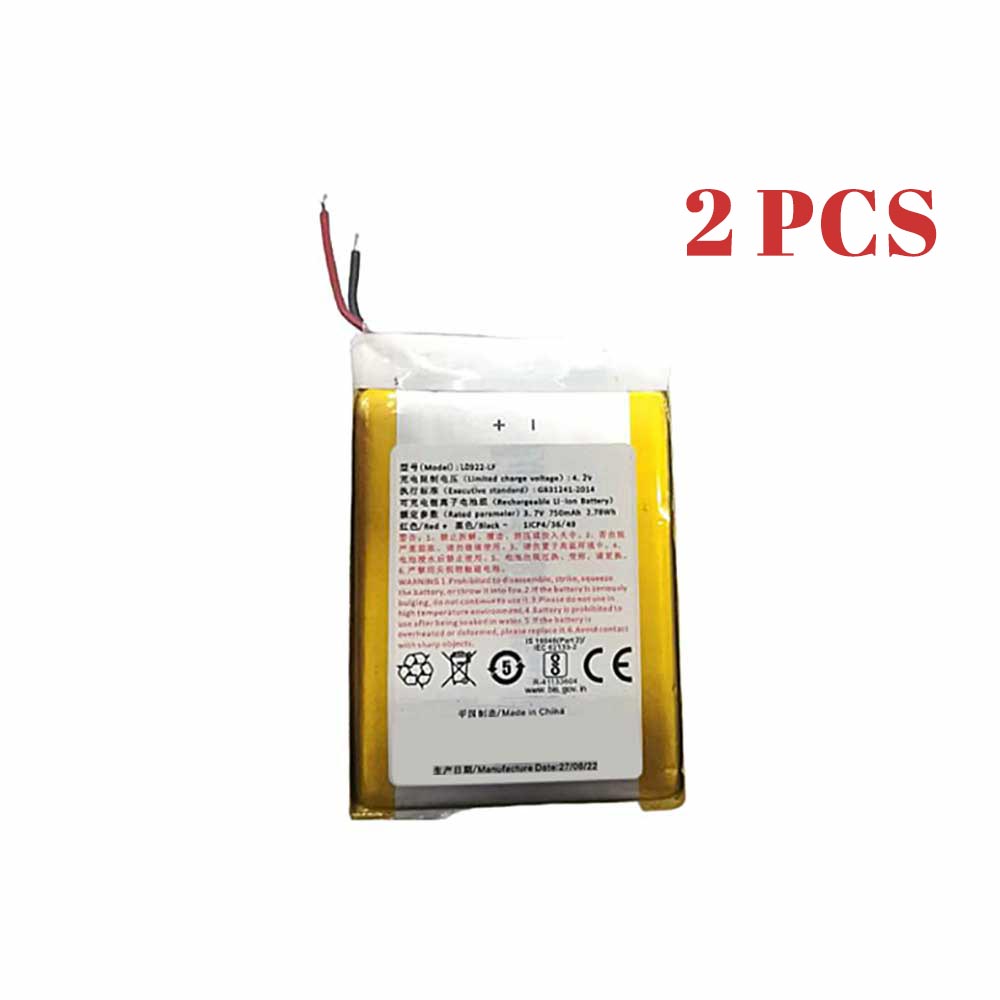 3.7V 750mAh L0922-LF Electronic Batteries for EVE L0922-LF