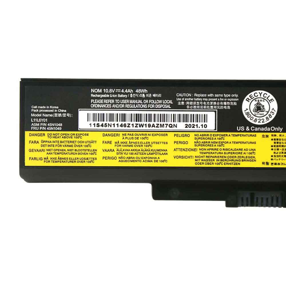 Lenovo IdeaPad Y480 Y580 G480 G580 Z380 Z480 Z580 Z585 battery