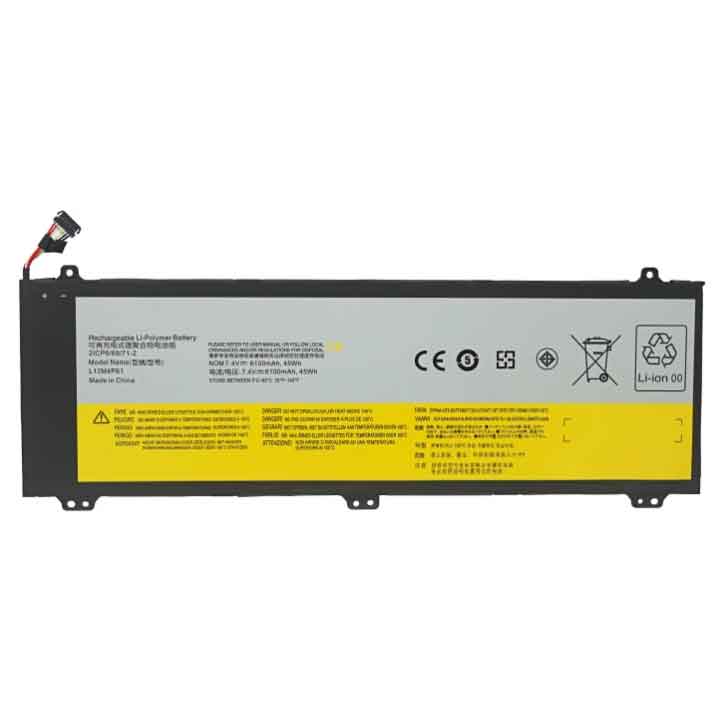 7.4V 6100mAh L12M4P61 Laptop Battery for Lenovo IdeaPad U330p U330t U330