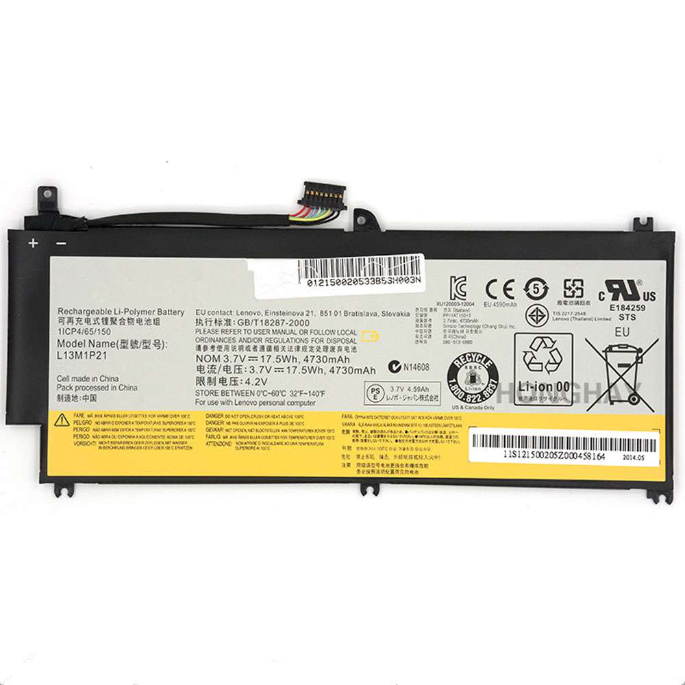 3.7V 4730mAh/17.5Wh Lenovo Miix 2 8" inch Tablet PC Replacement Battery