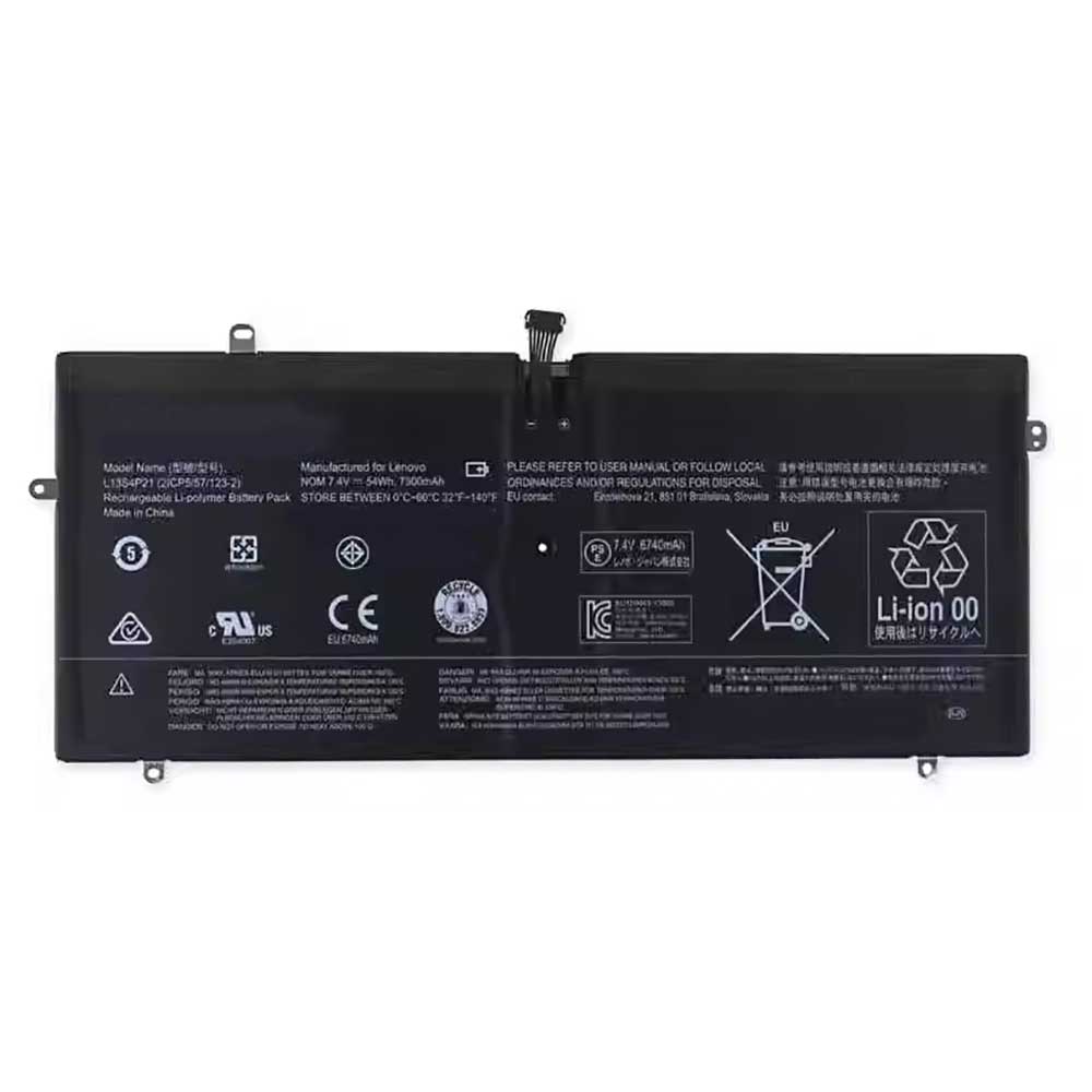 7.4V 7300mAh L13S4P21 Laptop Battery for Lenovo IdeaPad Yoga 2 Pro 13 13-IFI Y50-70