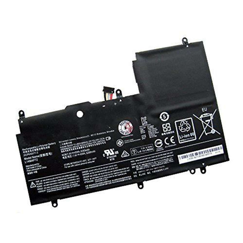 7.4V 45wh/6280Mah L14S4P72 Laptop Battery for Lenovo Yoga3 14 , Yoga 700-14ISK