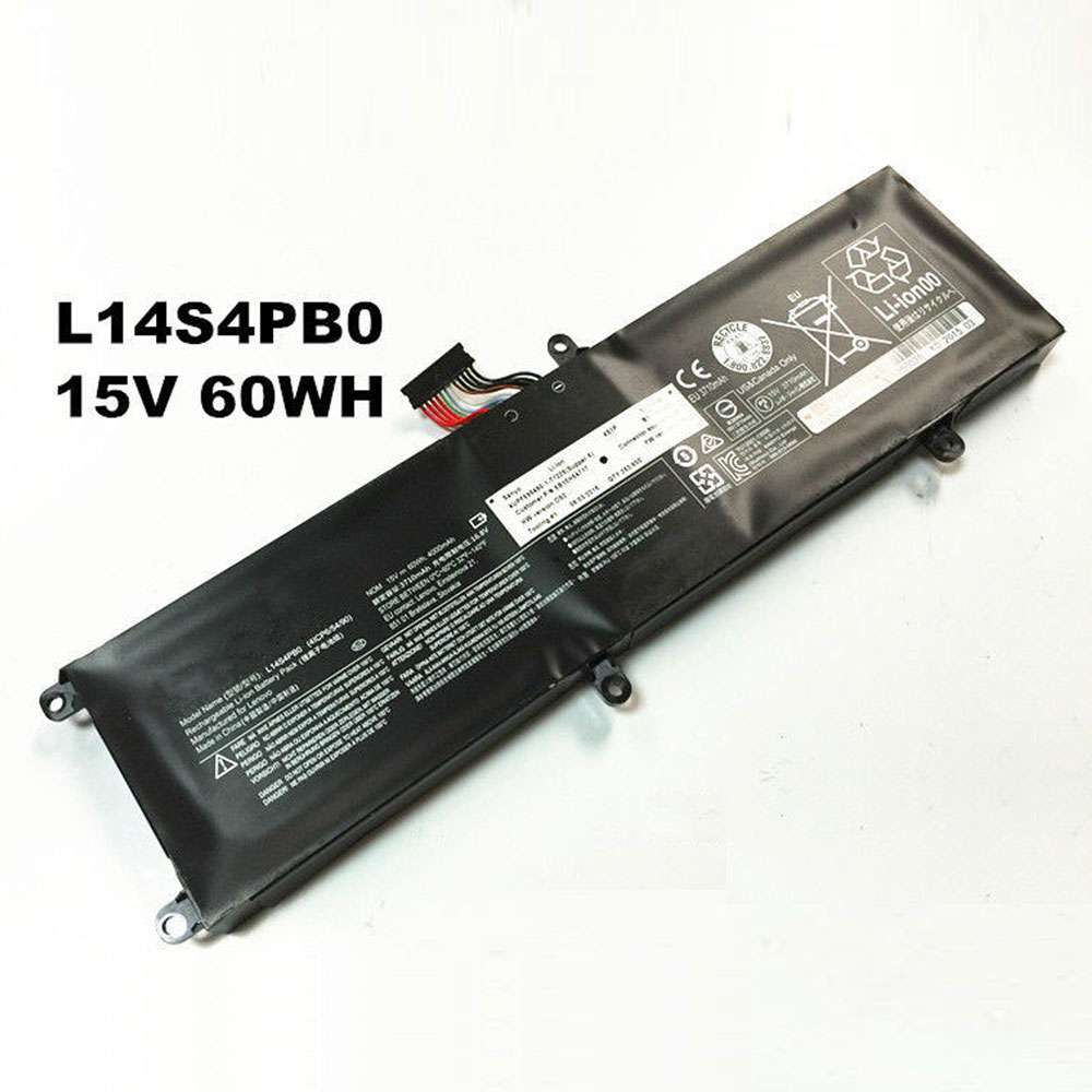 15V 60Wh L14M4PB0 Laptop Battery for Lenovo Savers 14 Series 14-ISK 15-ISK