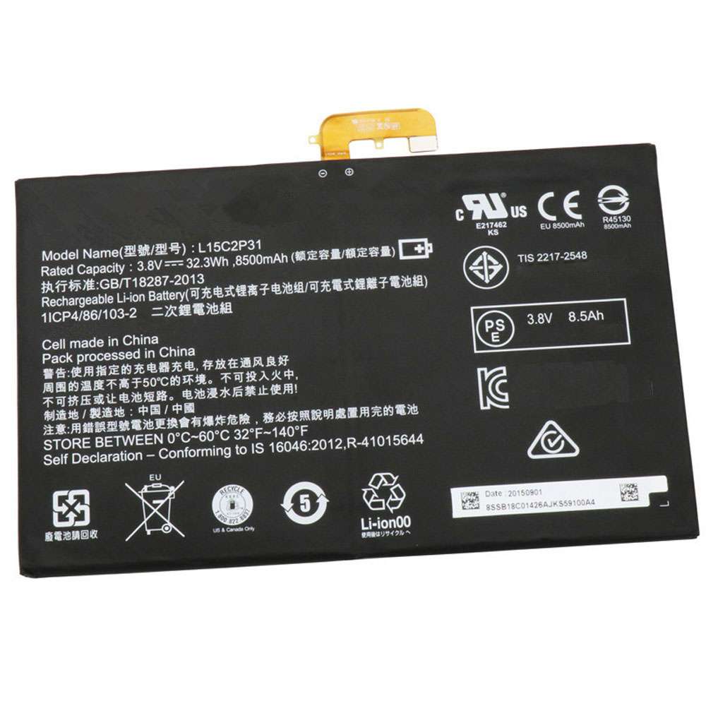 Lenovo Yoga Book YB1-X91F YB1-X91L YB1-X91X YB1-X90F battery
