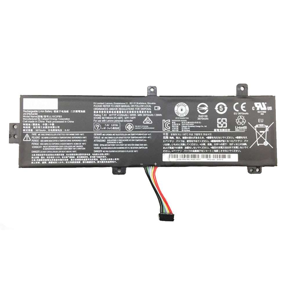 7.6V/8.7V 3816mAh/29WH L15C2PB3 Laptop Battery for Lenovo IdeaPad 310-15ISK