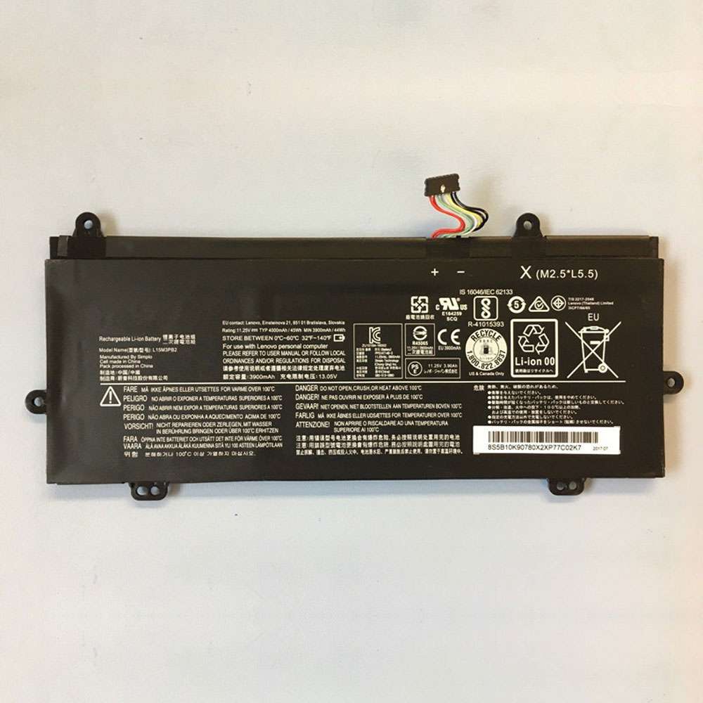 11.4V 4010mAh/45Wh L15M3PB2 Tablet Battery for Lenovo N23 N24 100E 300E
