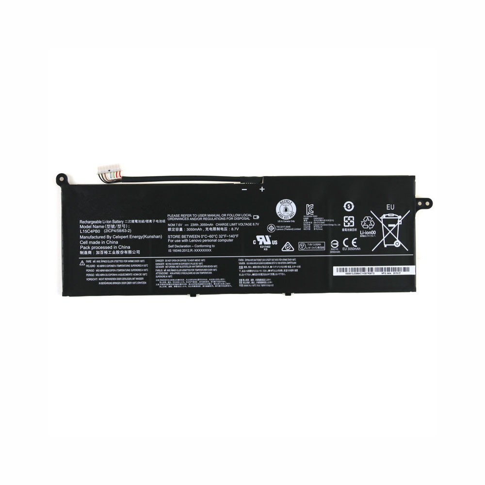7.6V 3144mAh/23Wh L15C4PB0 Laptop Battery for Lenovo Ideapad S21E S21E-20-N2940