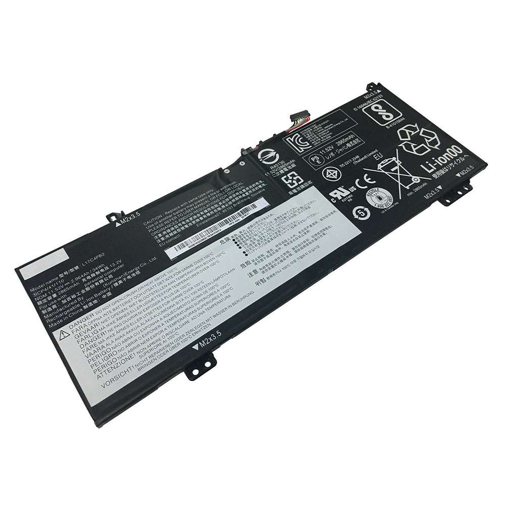 11.52V/13.2V 2964mAh/34WH L17C4PB2 Laptop Battery for Lenovo IdeaPad 530S-14IKB Flex 6-14IKB