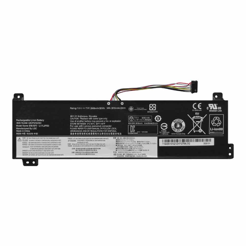 7.72V/7.6V/7.68V 30WH L17M2PB3 Laptop Battery for Lenovo V330-15 V530-14-15 V130-15