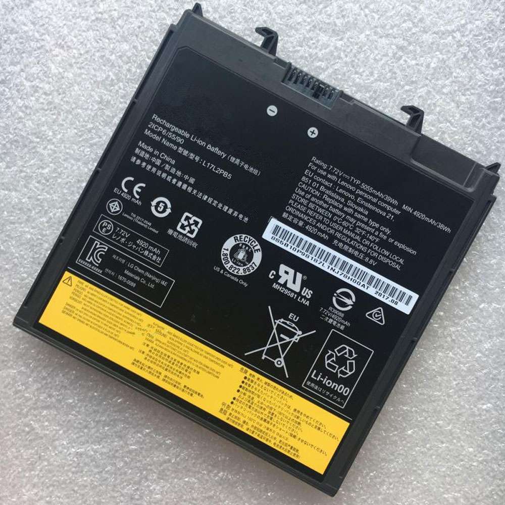 7.72V 4920mAh Lenovo V330-14IKB L17M2PB5 Replacement Battery