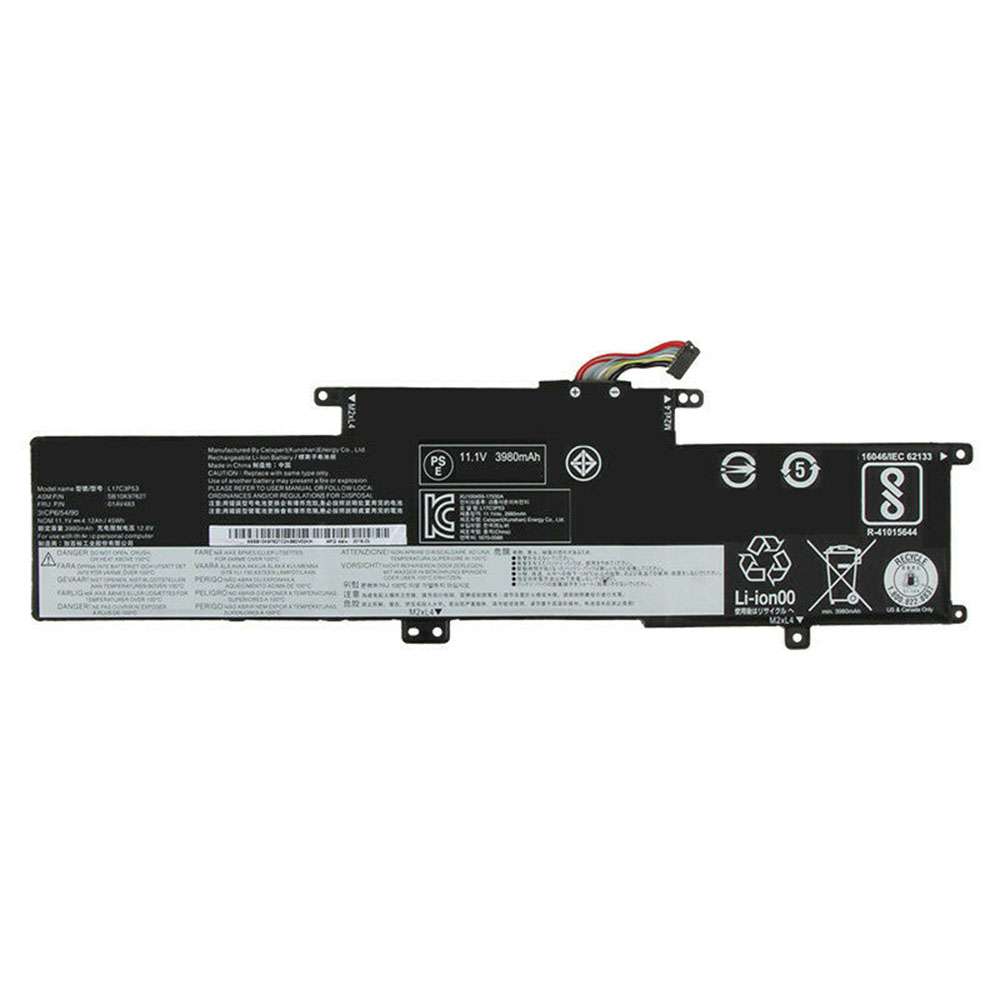 11.1V/12.6V 4120mAh/45WH L17L3P53 Laptop Battery for Lenovo ThinkPad S2 L380 Yoga