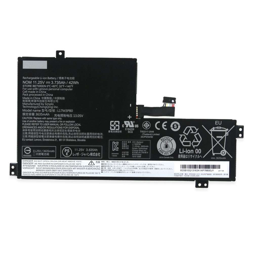 11.25V/13.05V 3635mAh/42WH Lenovo 100E-81ER 500e-81ES Replacement Battery