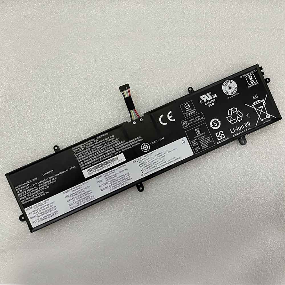 15.36V 17.6V 5185mAh 79Wh L17M4PB1 Laptop Battery for Lenovo IdeaPad Yoga2 PRO 13 720S-15IKB V730-15-ISE