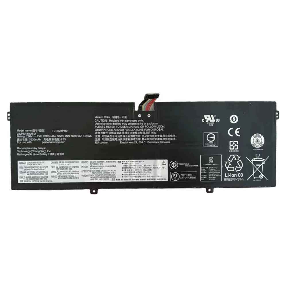 7.68V 7820mAh L17M4PH2 Laptop Battery for Lenovo Yoga C930 C930-13IKB