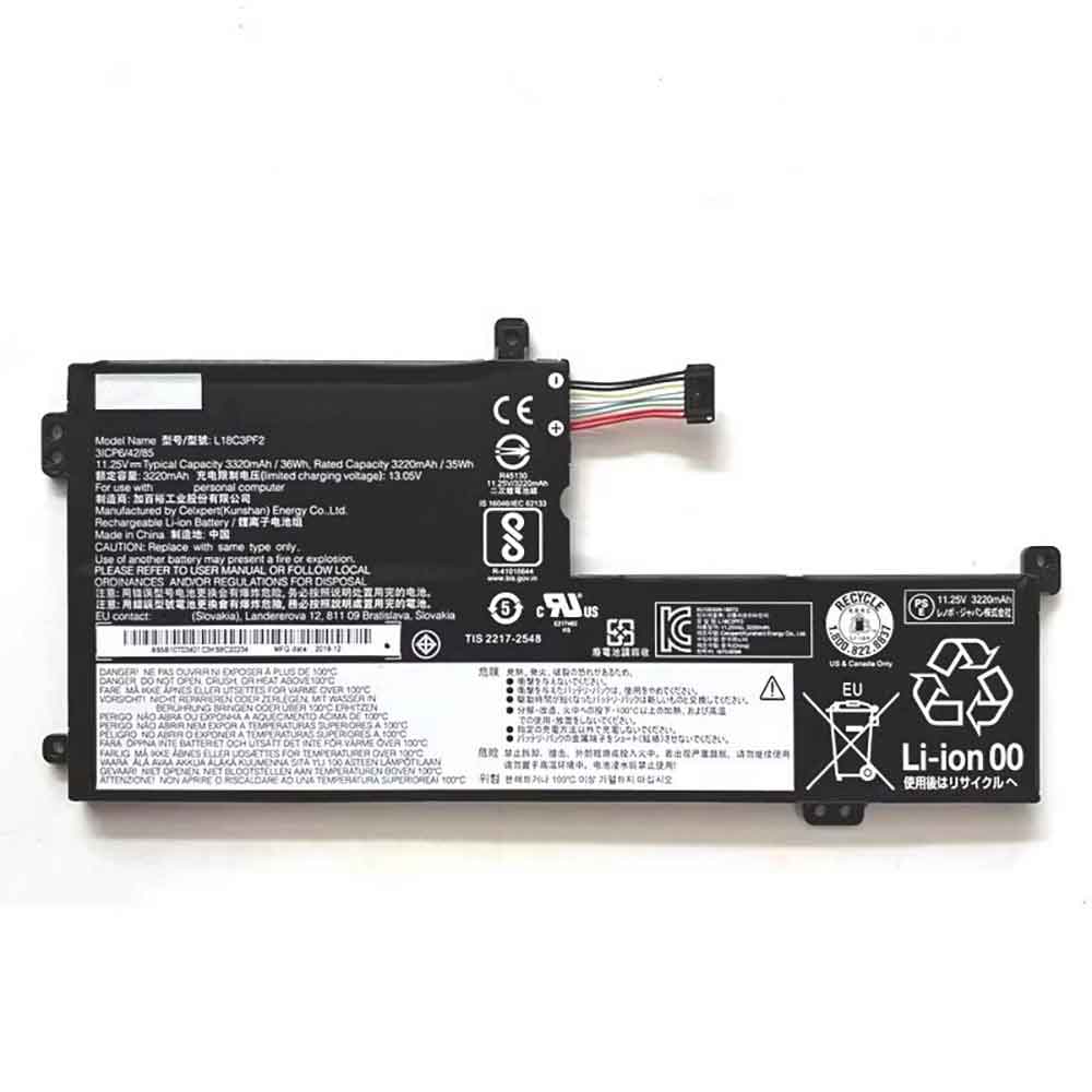 Lenovo Ideapad L340-15IWL 17IWL 15API 17API battery