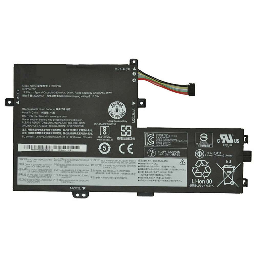 11.25V 3223mAh Lenovo ideapad S340-14IML S340-14API S340-14IIL S340-14IWL Replacement Battery