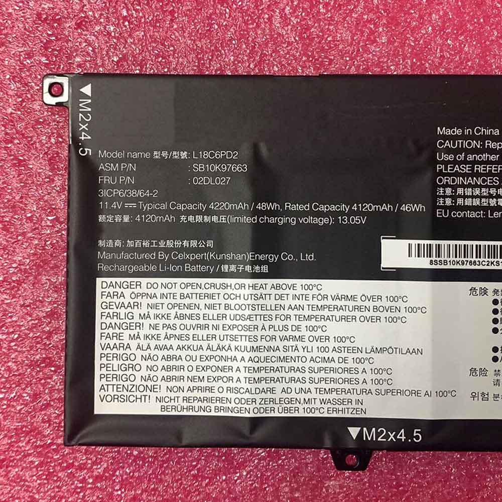 Lenovo ThinkPad X390 X395 battery
