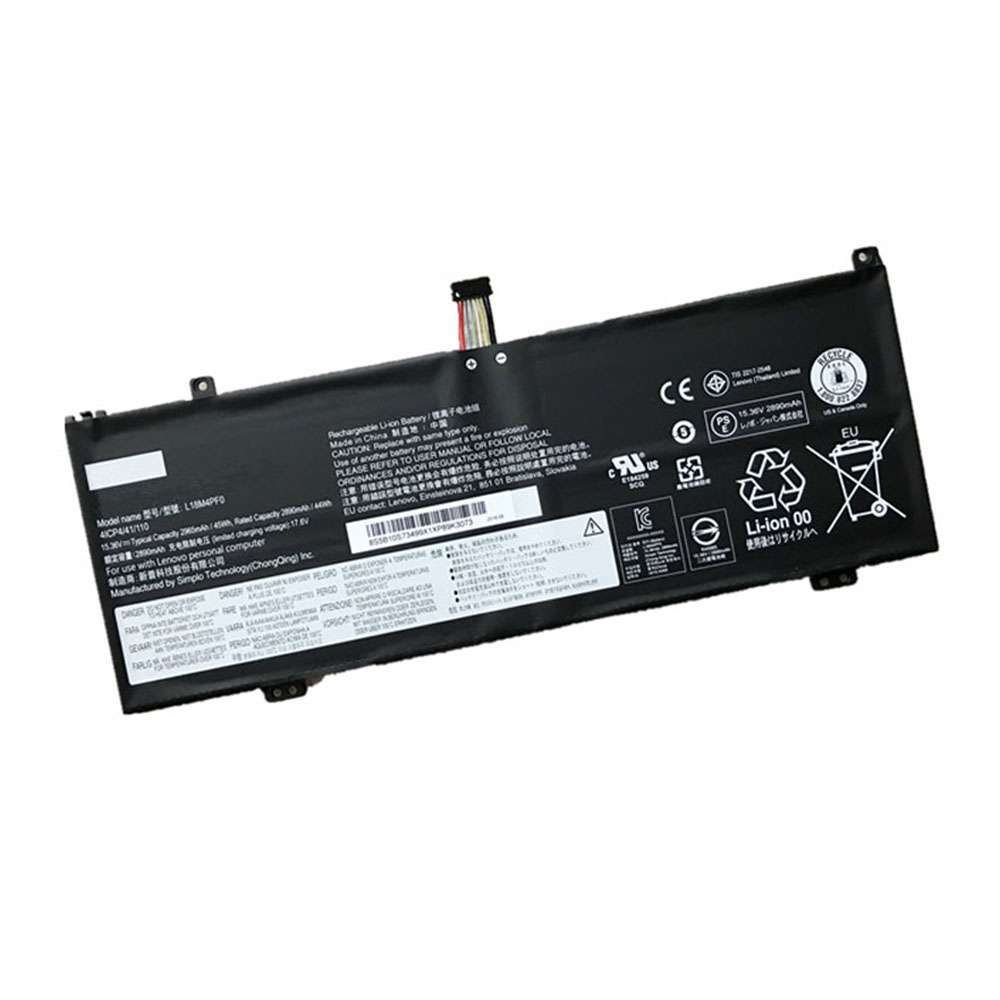 15.36V/17.6V 2890mAh/44WH Lenovo ThinkBook 13S 13S-IWL 14S 14S-IWL  Replacement Battery