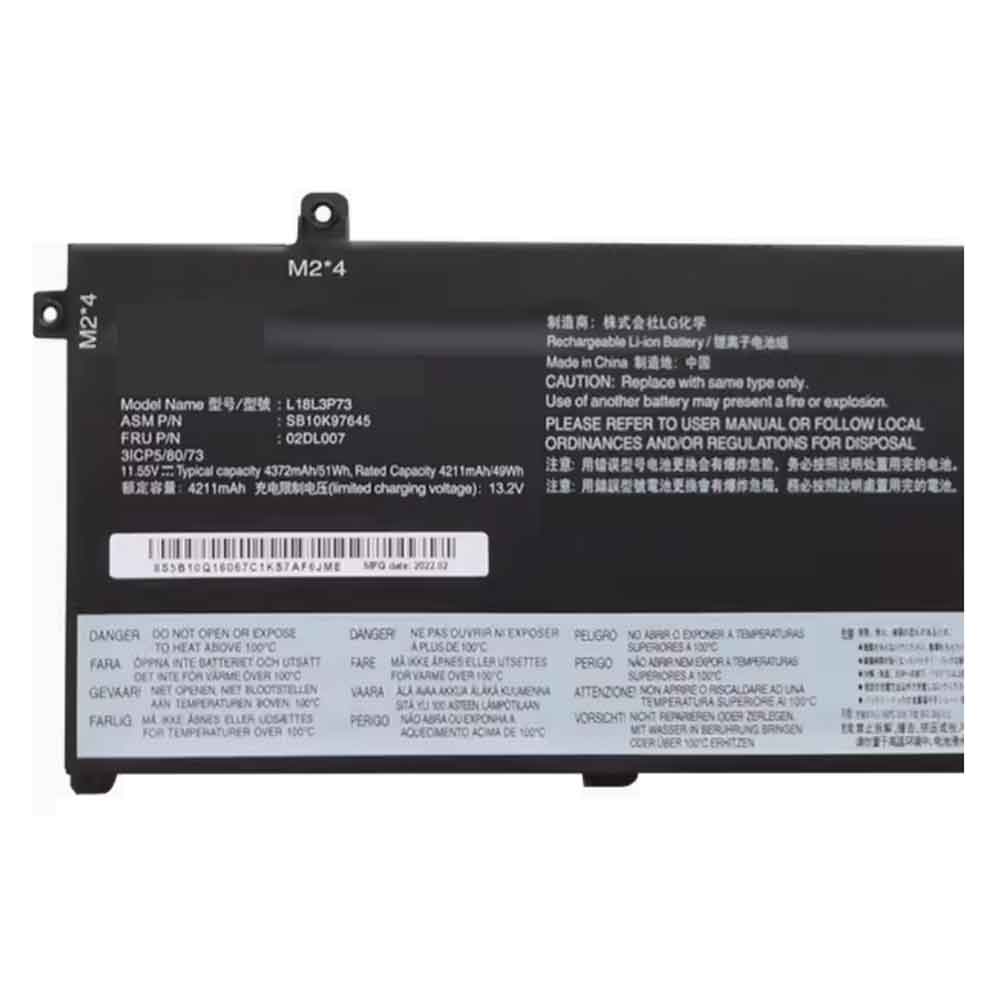 Lenovo ThinkPad T490 T14 T495 P43S battery