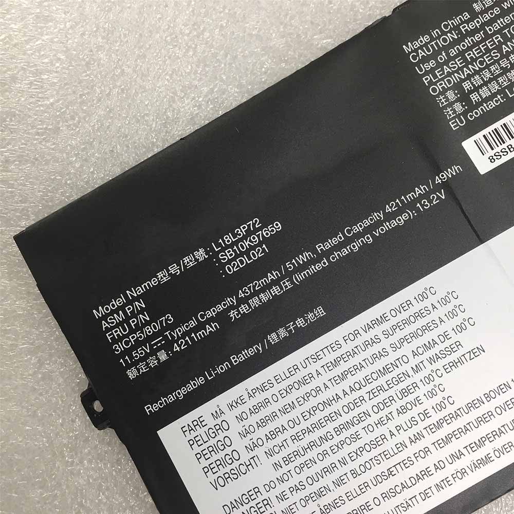 Lenovo ThinkPad X390 Yoga battery